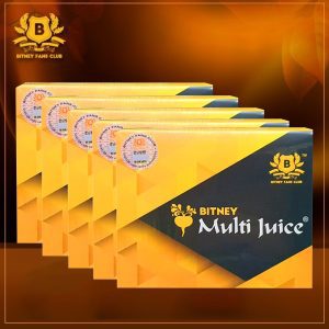 Combo 5 Trà Thảo Dược Tế Bào Gốc Multi Juice Vị Cũ Chuẩn Hệ Thống Hộp 10 Gói